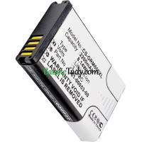Náhradní baterie pro Garmin 361-00053-00 650 GPS 80T Montana 600T 600