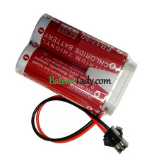 Náhradní baterie pro PLC ER17/50 50750-1018 MD500N ER1750 SM-Plug