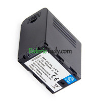 Náhradní baterie pro JVC 7800 mAh s výstupem HM650 GY-HMQ10 USB 75 SSL-JVC50 78 HM600 SSL-JVC70