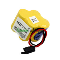 Náhradní baterie pro Fanuc ConNector BR-2/3AGCT4A Černá
