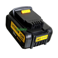 Náhradní baterie pro Dewalt DCB181-XJ DCB200 DCB201-2 DCB181 DCB180 20Volt DCB201