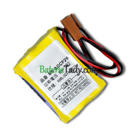 Náhradní baterie pro Fanuc ConNector Brown BR-AGCF2W A06B-6093-K001 A98L-0031-0011 # L