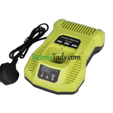 Náhradní nabíječka pro nabíječku Ryobi p100103104107108 18V Quick 3A 12V 14.4V